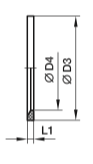ED Эластомерное уплотнение (Для параллельной метрической резьбы и BSPP)